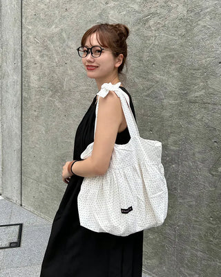 Dot Shirring Eco Bag