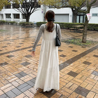 Tiered long dress
