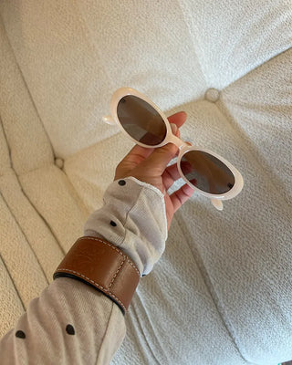 Slim oval sunglasses