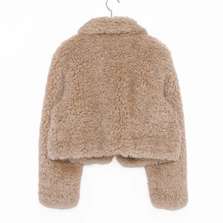 Boucle High-Neck Jacket