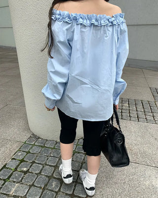 Frill Capri Pants