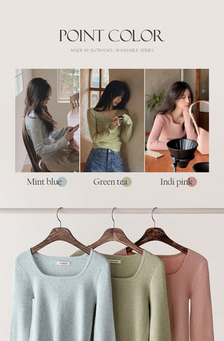 Semi-square knit