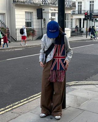 String cotton pants