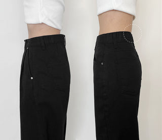 (Basic/Long/Over 10,000 sold) Wide Cotton Pants - 4 sizes