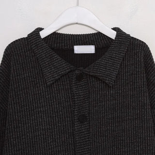 Knitted color cardigan