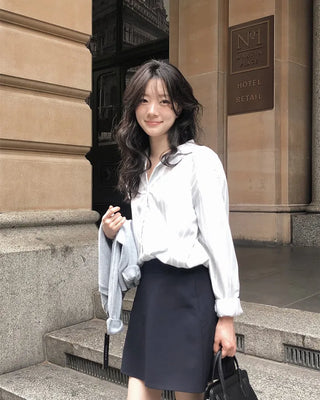 Clean Fit Mini Skirt