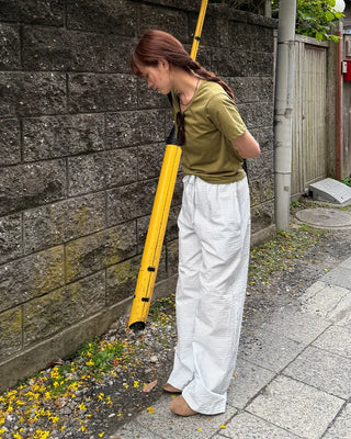 Seersucker striped pants