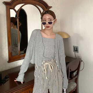 Striped Banding Pants