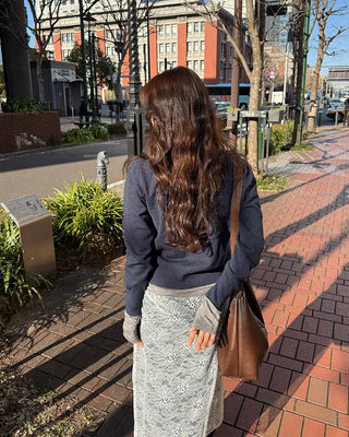 Leather Hobo Shoulder Bag