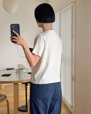 Modal Basic Short-Sleeve T-Shirt