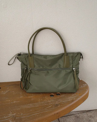 Side-string big shoulder bag