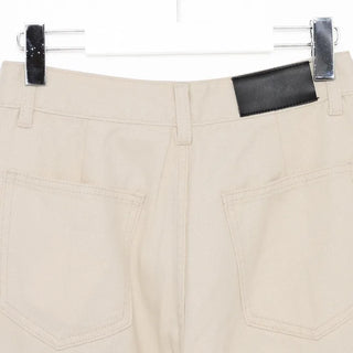 Pintuck Wide Cotton Pants