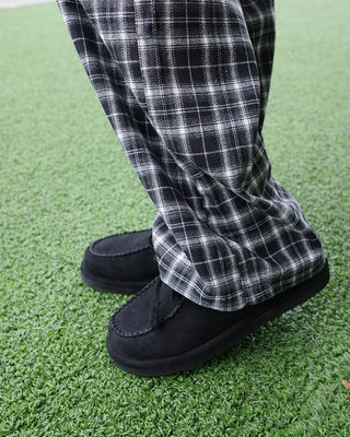 Suede loafers