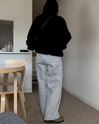 Brushed Pintuck Wide Balloon Pants
