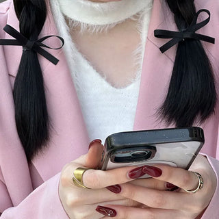 Mini Ribbon Hairpin Set