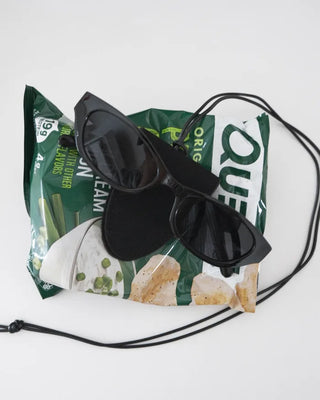 Soft eyeglass holder