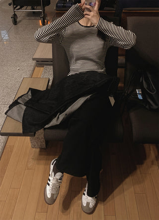 Striped T-shirt - 3 colors