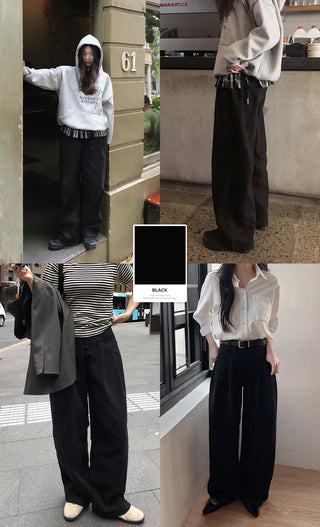 (Short/Basic/Long) (5 colors) Cotton Slacks Pants