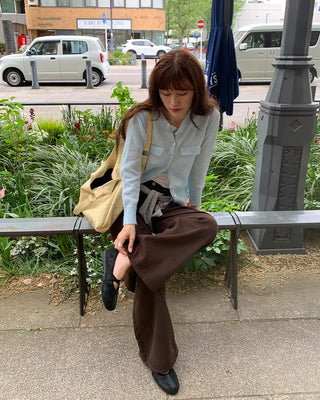 Pocket knit cardigan
