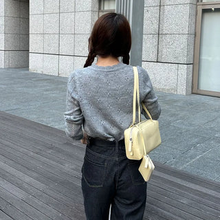Crochet Cropped Cardigan