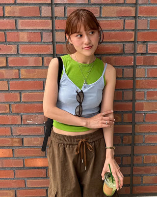 Slim-fit tank top