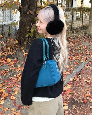 Milk fur earmuffs