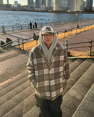 Vintage check jacket