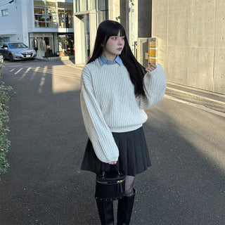 Balloon Round Knit