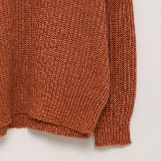 (Unisex) Round Openwork Knit