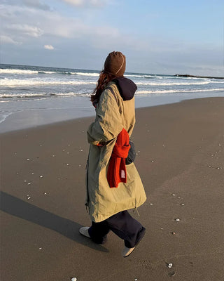 Long mod coat