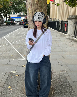 Basic long-sleeve T-shirt