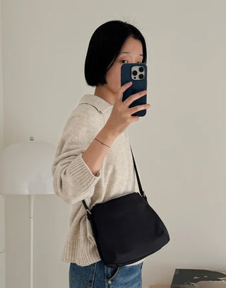 Modern Color Half-Zip Sweater