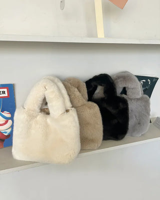 Fluffy fur mini bag (6 colors)