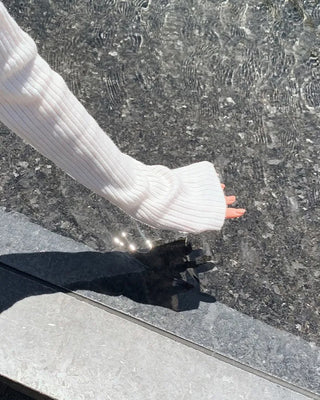 Slim slit ribbed knit - 5 colors