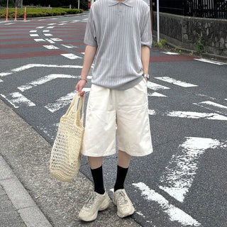 (Unisex) Banded Bermuda Shorts