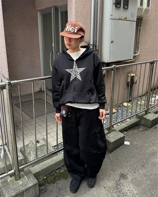 Leopard Star Hooded Parka