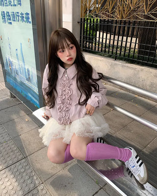 Front frill jacket