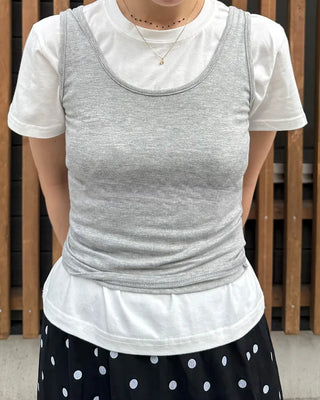 Basic Round Sleeveless