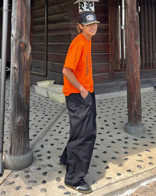 Pleated Round Pants