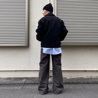 Basic color knit hat