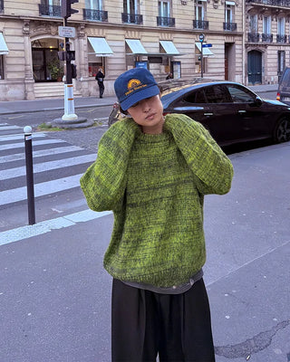Multicolor Mix Knit Pullover