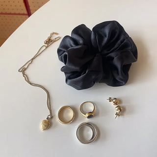 Silk scrunchie