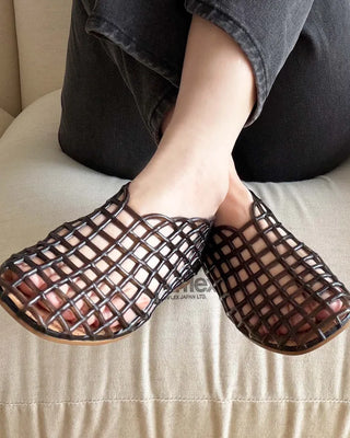 Mesh Jelly Sandals