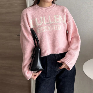 Lettering Point Knit