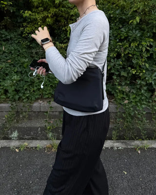 Henley neck cut and sew