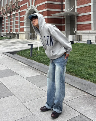 FOLLOW Logo Hooded Sweatshirt