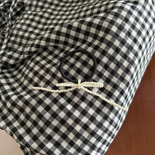Pearl Ribbon Hair Strap