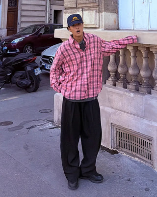 Pigment check shirt