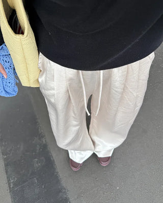 Satin Easy Pants