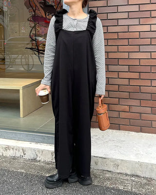 Frill Sleeveless Jumpsuit
